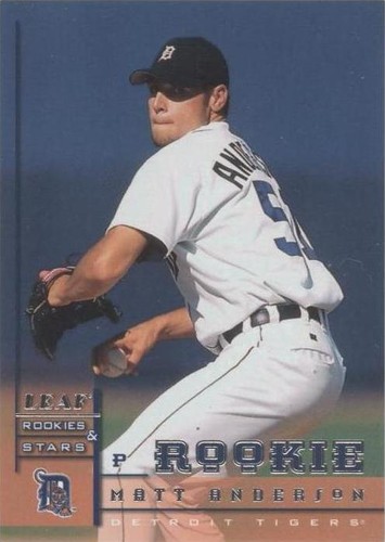 1998 Leaf Rookies & Stars - Matt Anderson #320