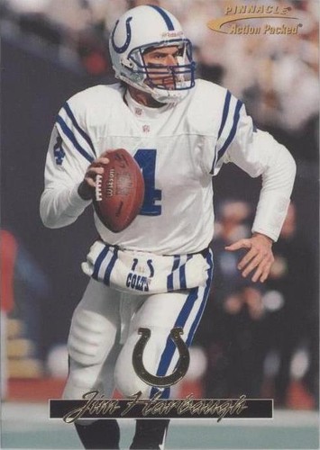 1996 Pinnacle Action Packed Jim Harbaugh #74