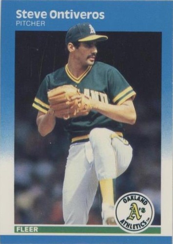 1987 Fleer - Steve Ontiveros #401