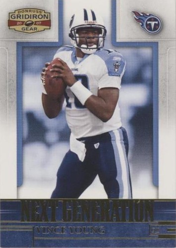 2007 Donruss Gridiron Gear Vince Young #NG-29
