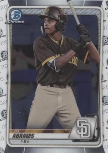 2020 Bowman - C.J. Abrams #BCP-62