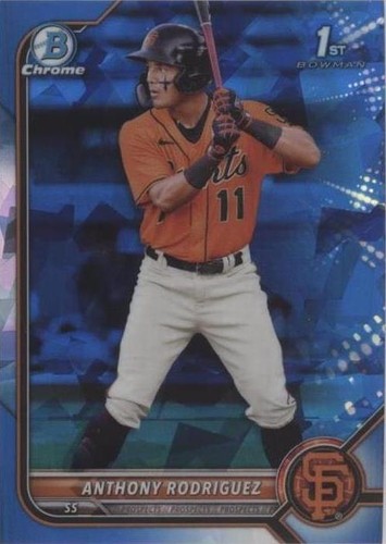 2022 Bowman Sapphire Edition - Anthony Rodriguez #BCP-26