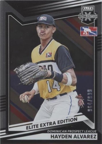 2022 Panini Elite Extra Edition - Hayden Alvarez #171