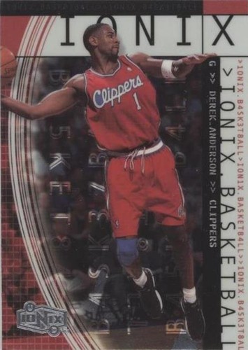 1999-00 Upper Deck Ionix - Derek Anderson #24