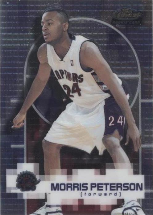 2000-01 Topps Finest - Morris Peterson #145