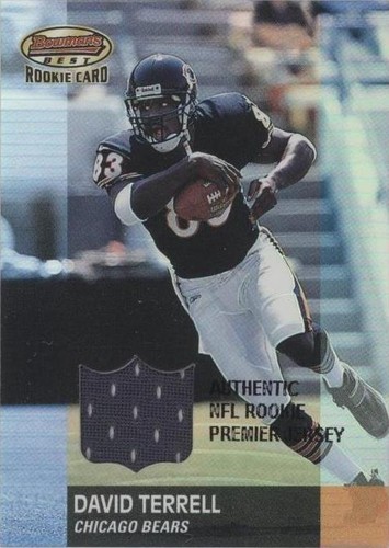 2001 Bowman's Best David Terrell #101