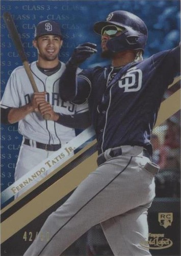 PSA 9 2019 TOPPS GOLD LABEL CLASS 2 - BLUE #100 FERNANDO
