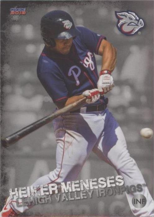 2018 Choice Lehigh Valley Iron Pigs - Heiker Meneses #17