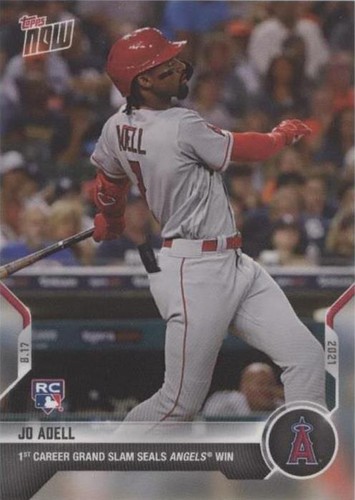 Jo Adell Brandon Marsh Angels Auto Signed 2021 Topps Now Big