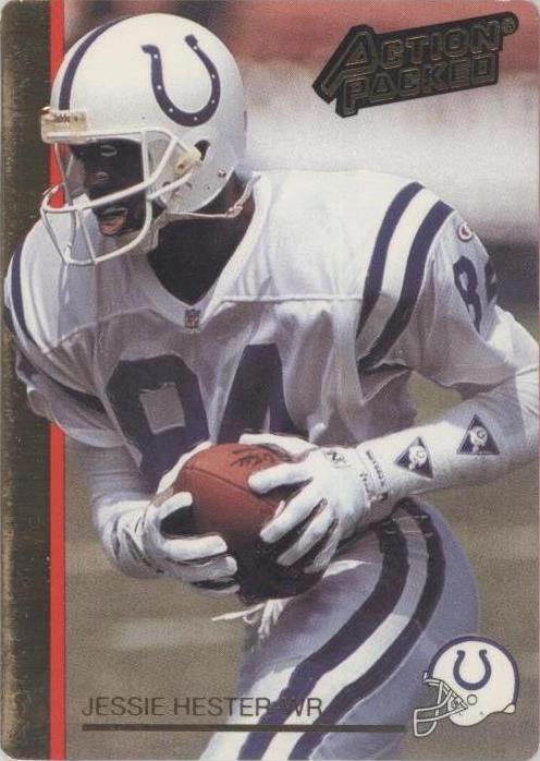 1992 Action Packed Jessie Hester #105