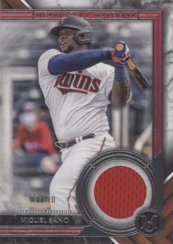 2022 Topps Museum Collection - Miguel Sanó #MMR2-MS