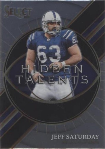 2021 Panini Select Jeff Saturday #HT-22