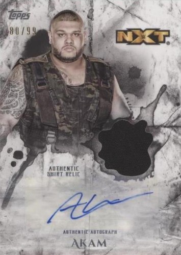 2018 Topps WWE Undisputed - Akam #UAR-AK