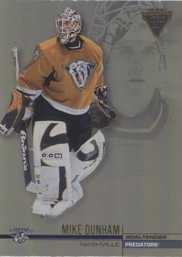 2001-02 Pacific Private Stock Titanium - Mike Dunham #77