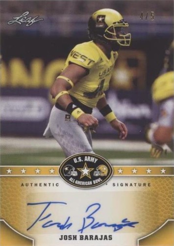 2015 Leaf U.S. Army All-American Bowl Josh Barajas #BA-JB3