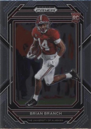 2023 Panini Prizm Draft Picks Brian Branch #166