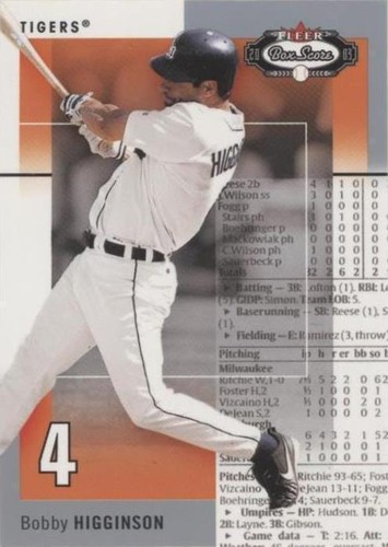 2003 Fleer Box Score - Bobby Higginson #99