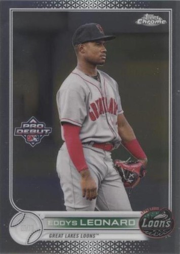 2022 Topps Pro Debut - Eddys Leonard #PDC-95