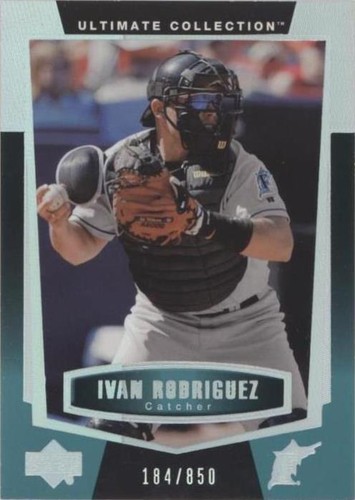 2003 Upper Deck Ultimate Collection - Ivan Rodriguez #50