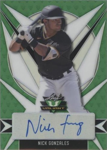 2021 Leaf Valiant - Nick Gonzales #BA-NG2