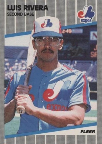 1989 Fleer - Luis Rivera #392