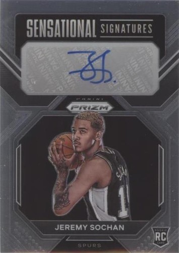 2022-23 Panini Monopoly Prizm #80 Jeremy Sochan San Antonio