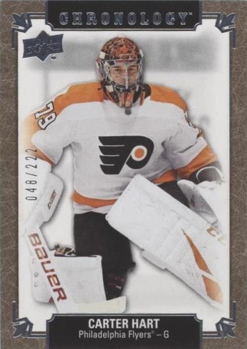 2019-20 Upper Deck Chronology - Carter Hart #189