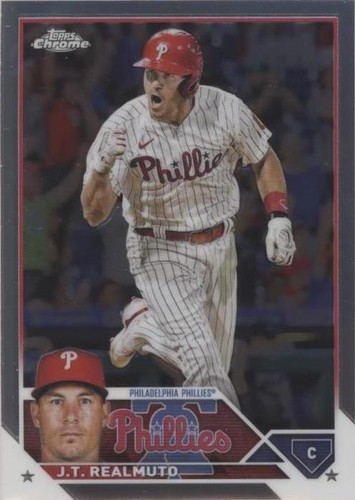 2023 Topps Chrome - J.T. Realmuto #30