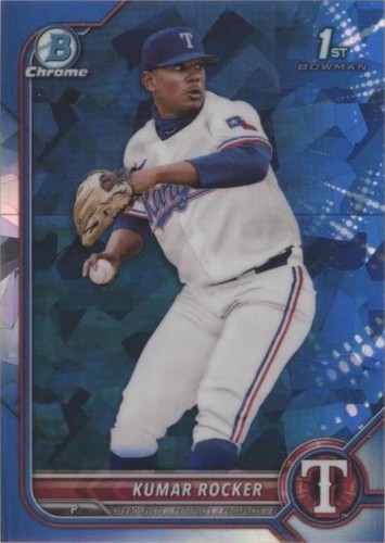 2022 Bowman Chrome Draft Sapphire Edition - Kumar Rocker #BDC-164