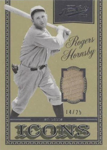 2016 Panini Prime Cuts - Rogers Hornsby #IB-RH
