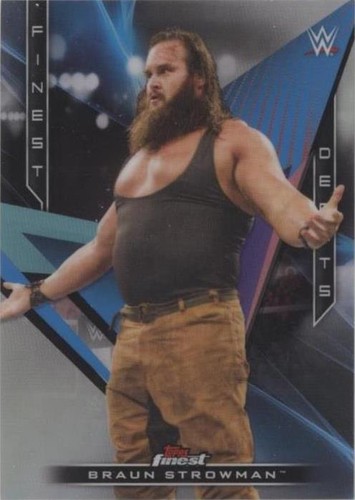 2020 Topps Finest WWE - Braun Strowman #D-6