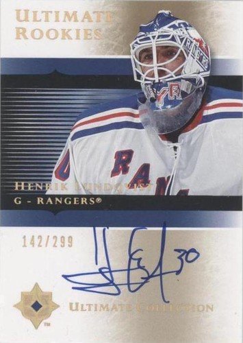 2005-06 Ultimate Collection - Henrik Lundqvist #97