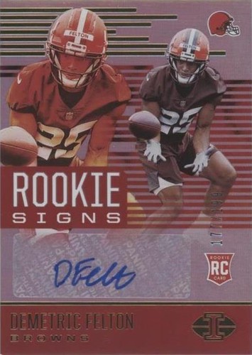 2021 Panini Illusions Demetric Felton #RS-DF