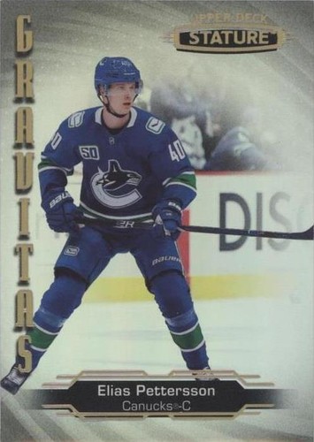 2020-21 Upper Deck Stature - Elias Pettersson #G-23