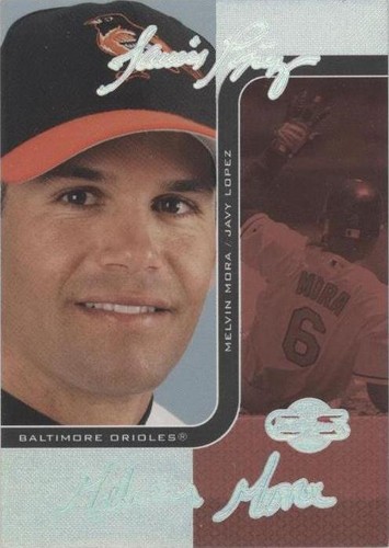 2006 Topps Co-Signers - Javy Lopez Melvin Mora #92-C