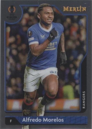 2021-22 Topps Merlin Collection Chrome UCL Alfredo Morelos #108