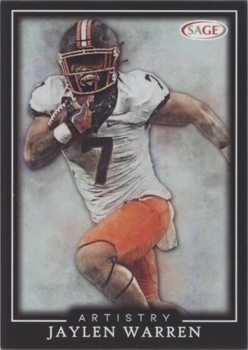 2022 SAGE Artistry Jaylen Warren #60