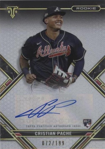 2021 Topps Triple Threads - Cristian Pache #RAC-CP