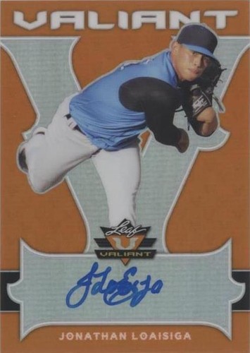 2018 Leaf Valiant - Jonathan Loaisiga #BA-JL1