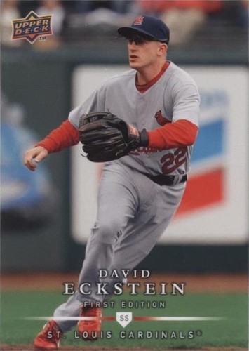 2008 Upper Deck First Edition - David Eckstein #55