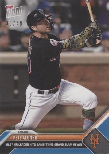 2023 Topps Now - Pete Alonso #320