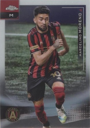 2021 Topps Chrome MLS Marcelino Moreno #123
