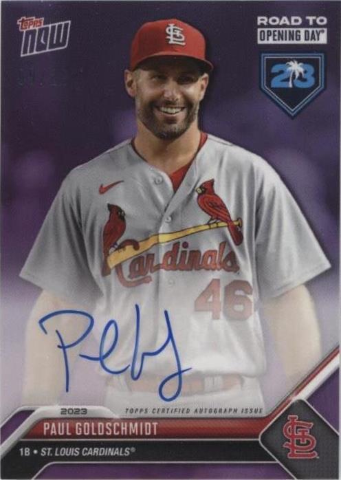 2023 Topps Now Road to Opening Day - Paul Goldschmidt #A-4