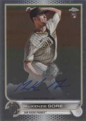 2022 Topps Chrome - MacKenzie Gore #RA-MG