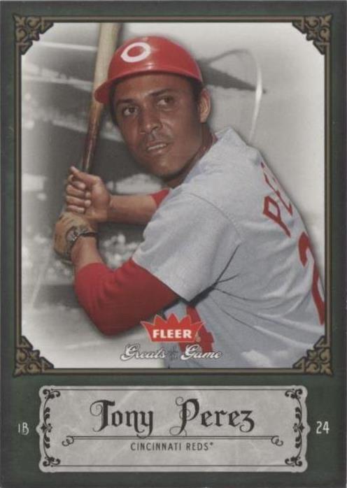 2006 Fleer Greats of the Game - Tony Perez #94