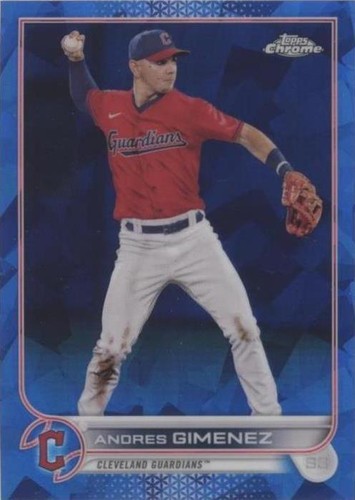 2022 Topps Chrome Sapphire Edition - Andres Gimenez #504