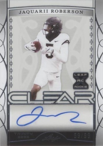 2022 Leaf Trinity Jaquarii Roberson #CA-JR2