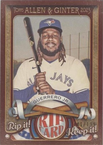 2023 Topps Allen & Ginter - Vladimir Guerrero Jr. #RC-VGJ