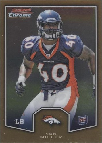 2011 Topps Chrome Von Miller #BCR-27
