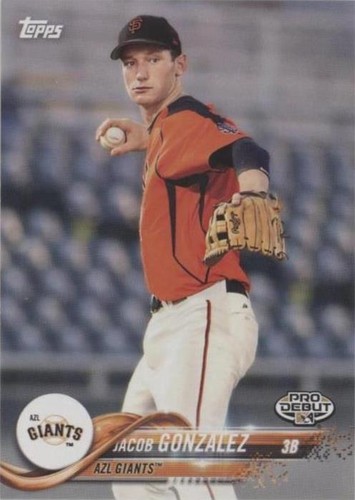 2018 Topps Pro Debut - Jacob Gonzalez #121